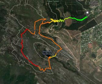 Tokai Silvermine trail run 260614