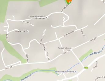 Myburghs Ravine map to start